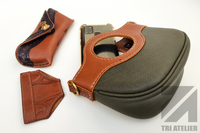 DIY leather bag pattern  - Circle handles women's bag  - Leather pattern - PDF Download