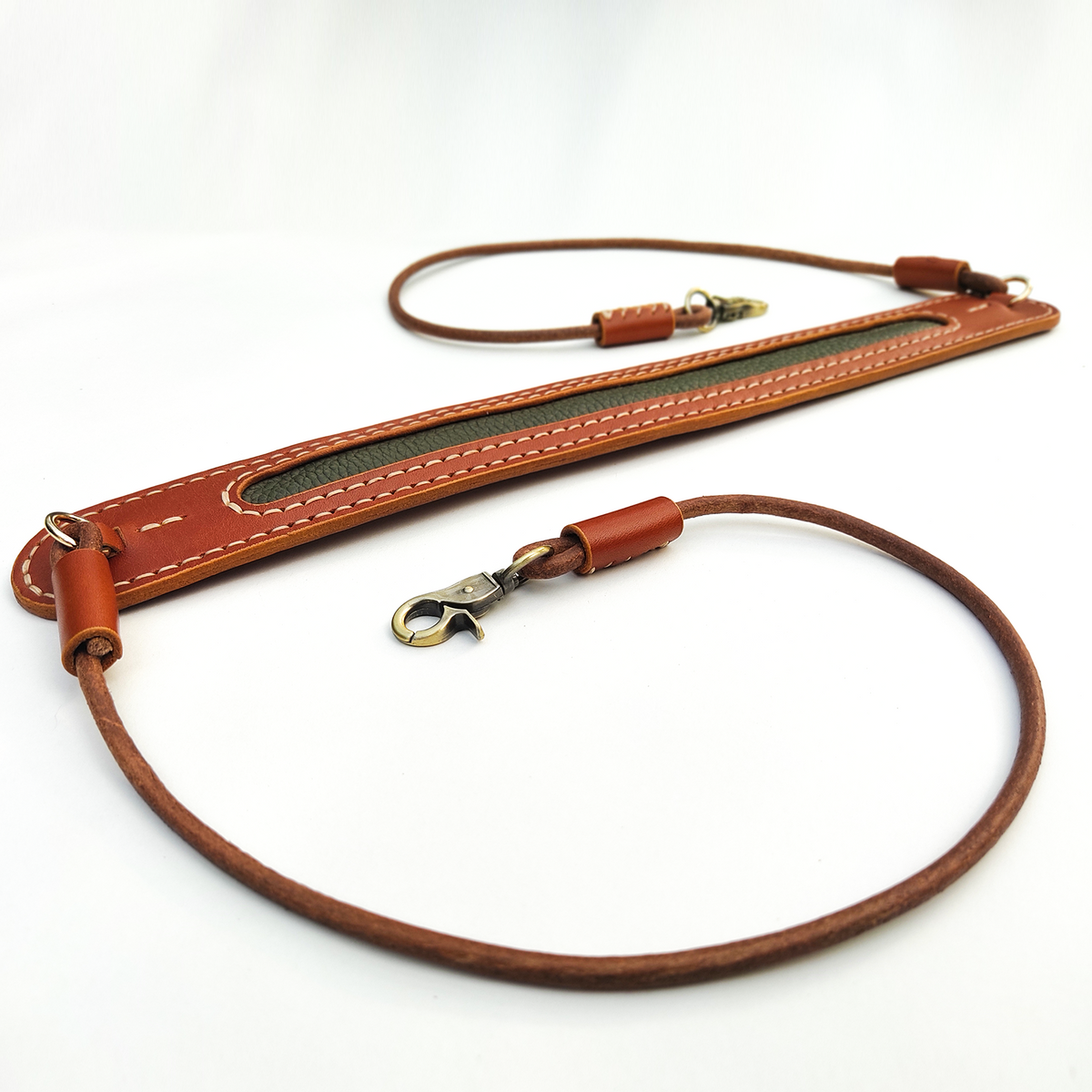 DIY leather strap pad pattern - Leather bag strap pad / camera strap p ...
