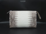 Bespoke Himalaya Crocodile Pouch Bag – Leather Bag Pattern