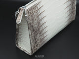 Bespoke Himalaya Crocodile Pouch Bag – Leather Bag Pattern