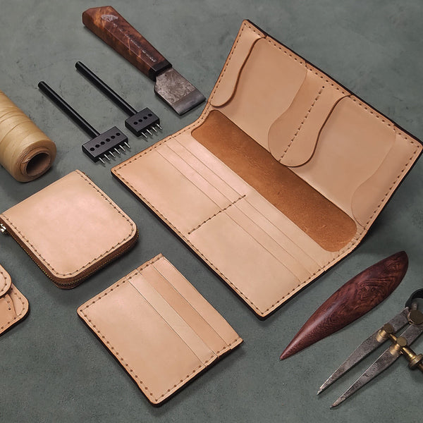 DIY leather wallet pattern - Long wallet / Card wallet / Coin wallet / – Tri Atelier Design Studio diy-leather-wallet-pattern-long-wallet-card-wallet-coin-wallet-tri-atelier-design-studio