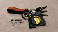 DIY leather project for beginners - Charm of protection - Leather pattern - PDF Download - Free leather pattern (code FREE1 to FREE5)