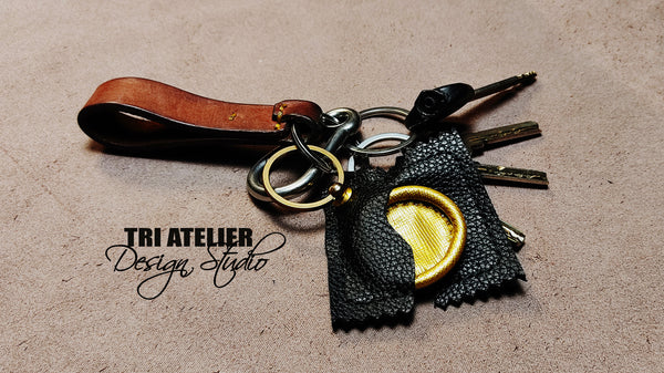 Leather Pattern Leather Minimalism Pattern Key Charm Leather Craft Pat –  Feltify